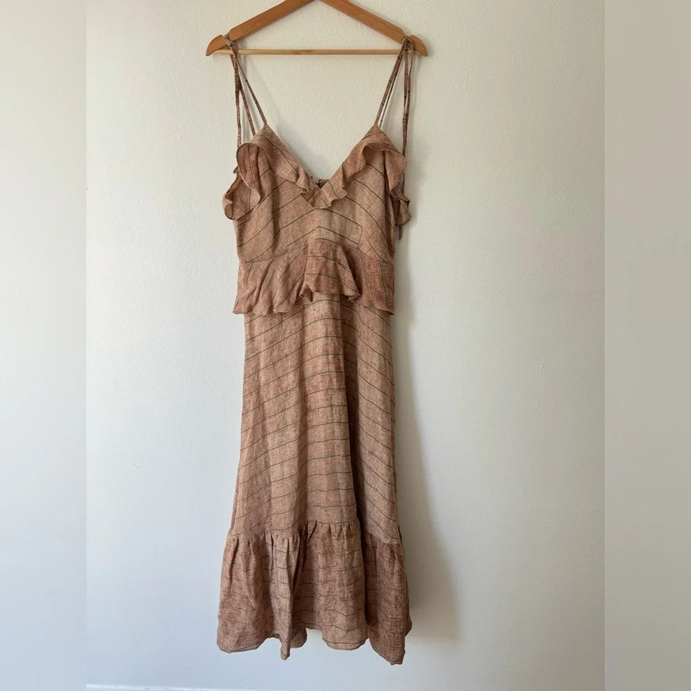 Hunter Bell Jamison Ruffle Midi Dress - Picture 8 of 14